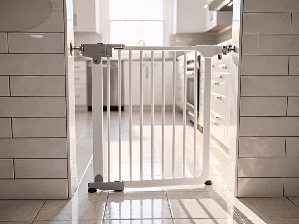 Baby Gates for Tile Kitchens: Moisture-Resistant Narrow Solutions
