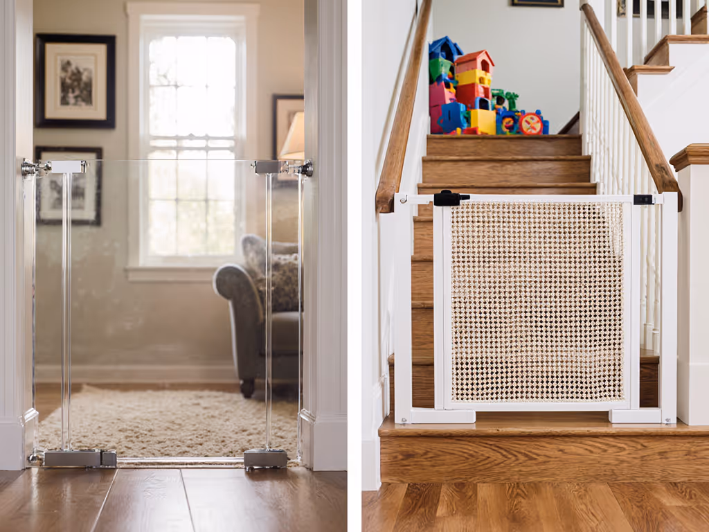 Acrylic vs Mesh Baby Gates: Safety Fit for Stairs