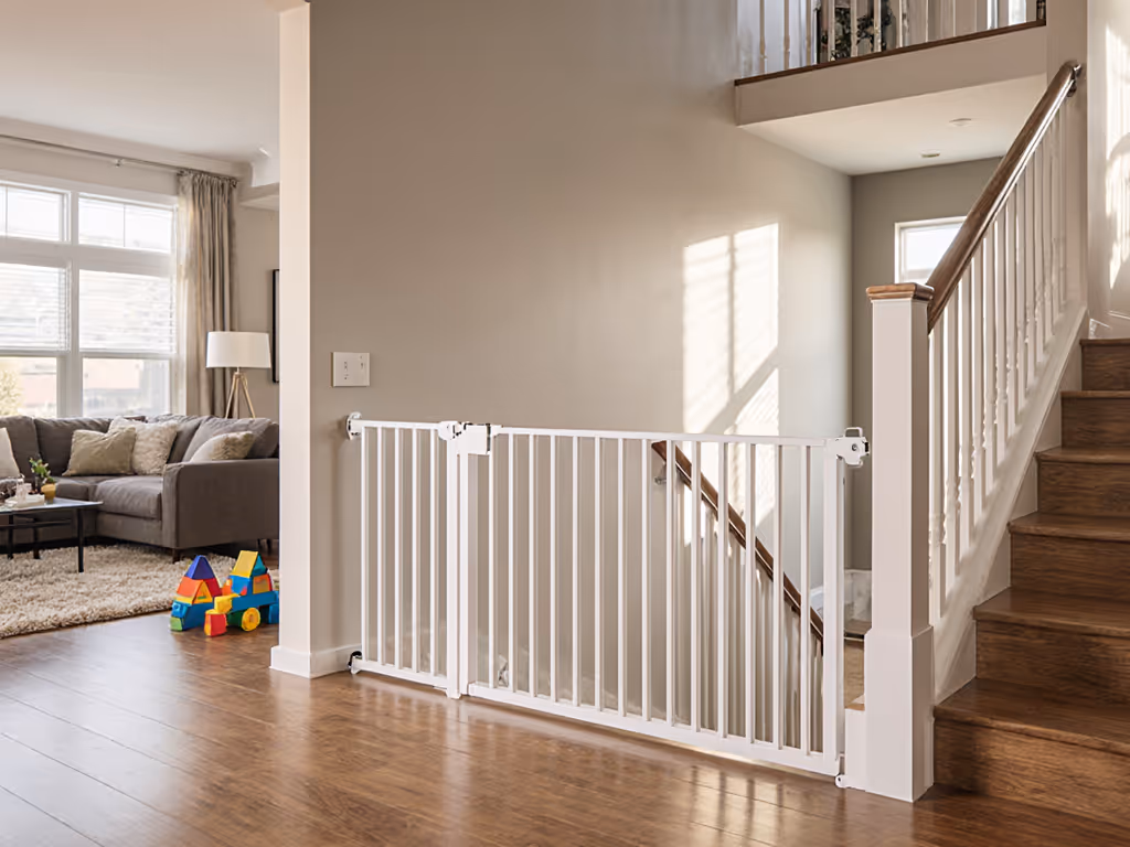 Baby Gates for Stairs: Pressure vs Hardware Mounted Guide