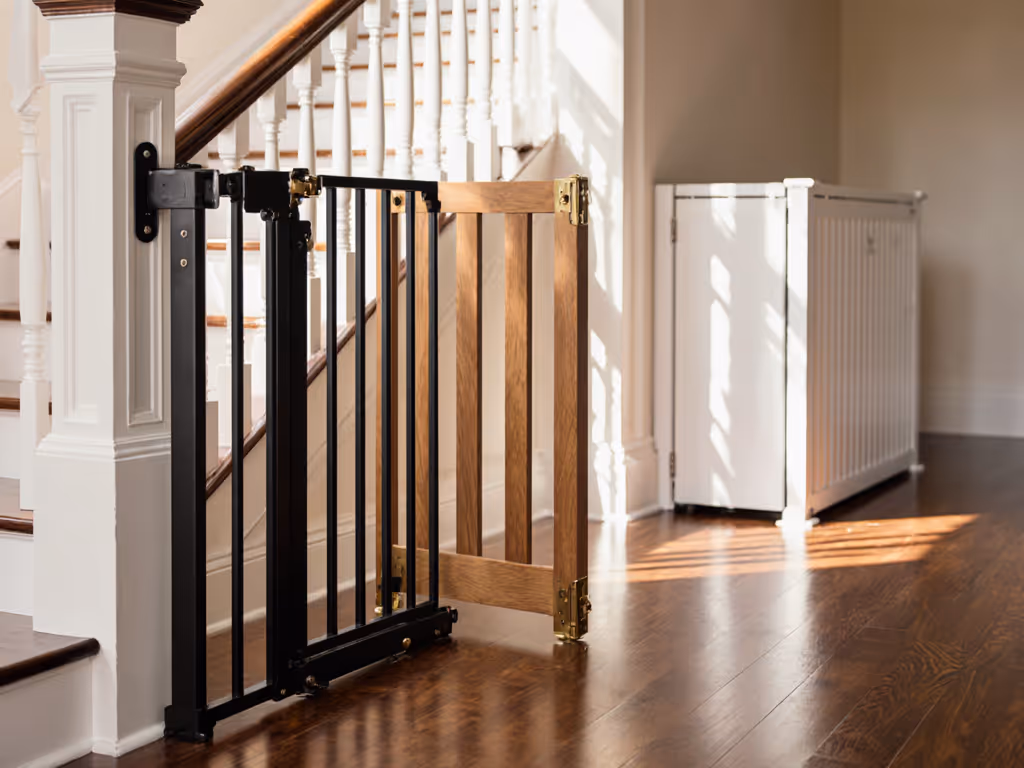 Stairs-Safe Baby Gate Materials: Wood vs Metal vs Plastic